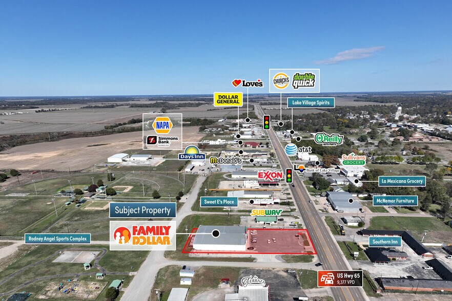 More Photos Of 1218 US-65, Lake Village Freestanding For Sale