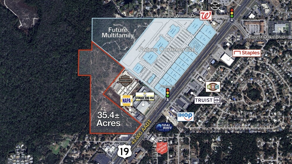 Primary Photo Of 3551 Commercial way, Spring Hill Land For Sale