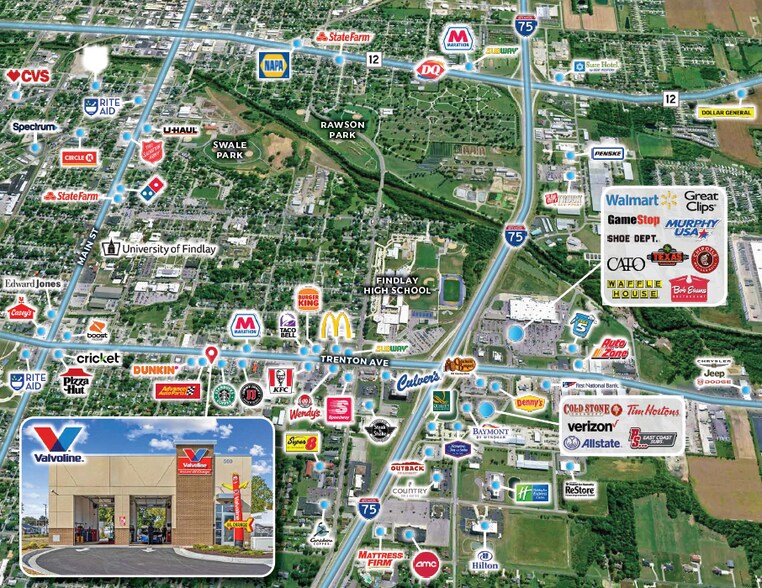 More Photos Of 500 Trenton Ave, Findlay Auto Repair For Sale