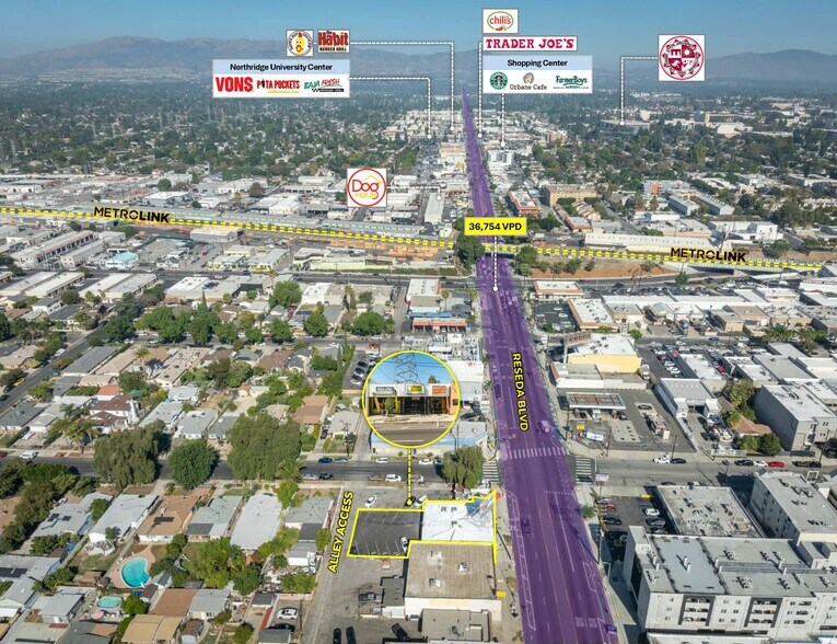 More Photos Of 8555-8559 Reseda Blvd, Northridge Storefront For Sale