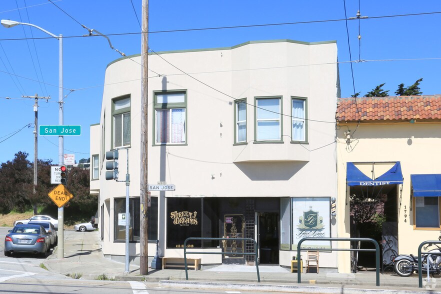 More Photos Of 1796-1798 San Jose Ave, San Francisco Storefront Retail Residential For Lease