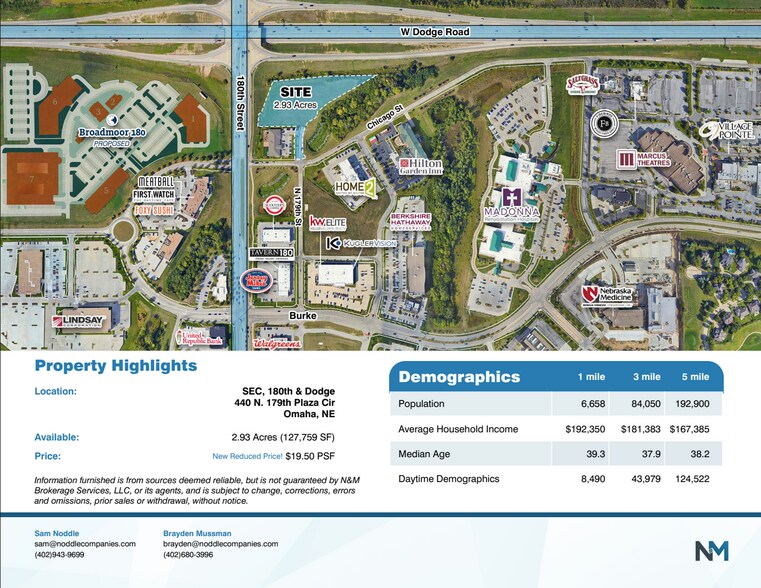 More Photos Of N 180th & W Dodge Rd, Omaha Land For Sale