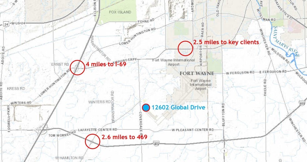 More Photos Of 12602 Global Dr, Fort Wayne Industrial For Lease