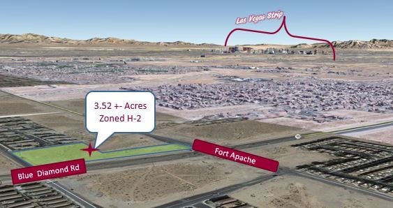 Primary Photo Of W Blue Diamond Rd, Las Vegas Land For Sale