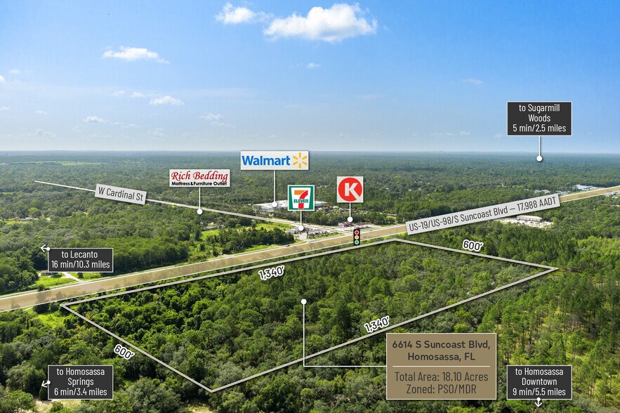 More Photos Of 6614 Suncoast blvd, Homosassa Land For Sale