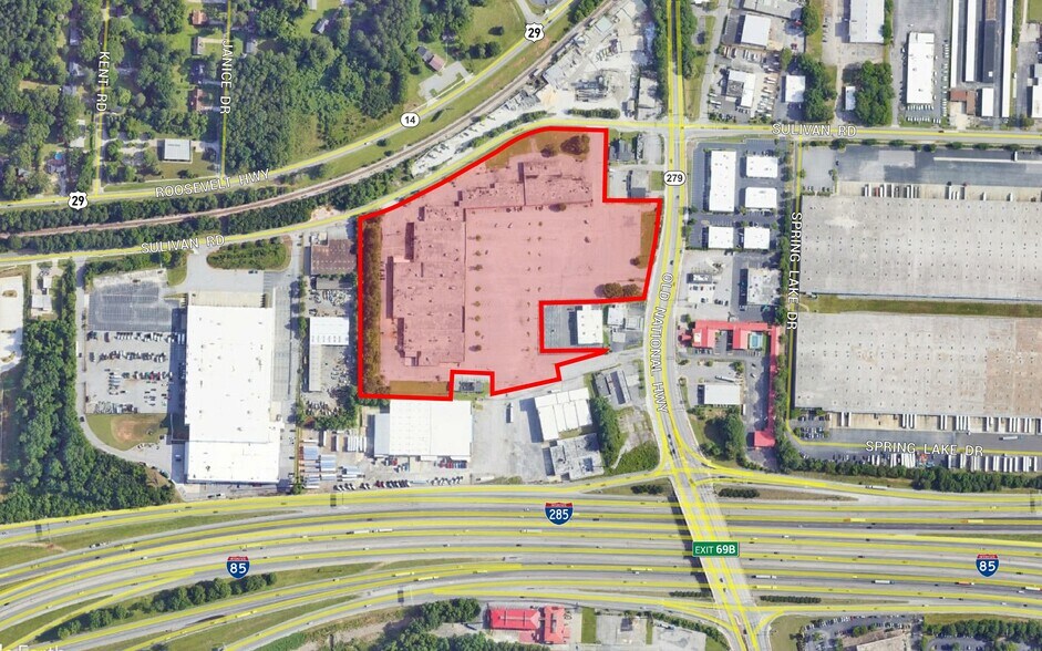 More Photos Of 4827-4903 Old National Hwy, College Park General Retail For Lease