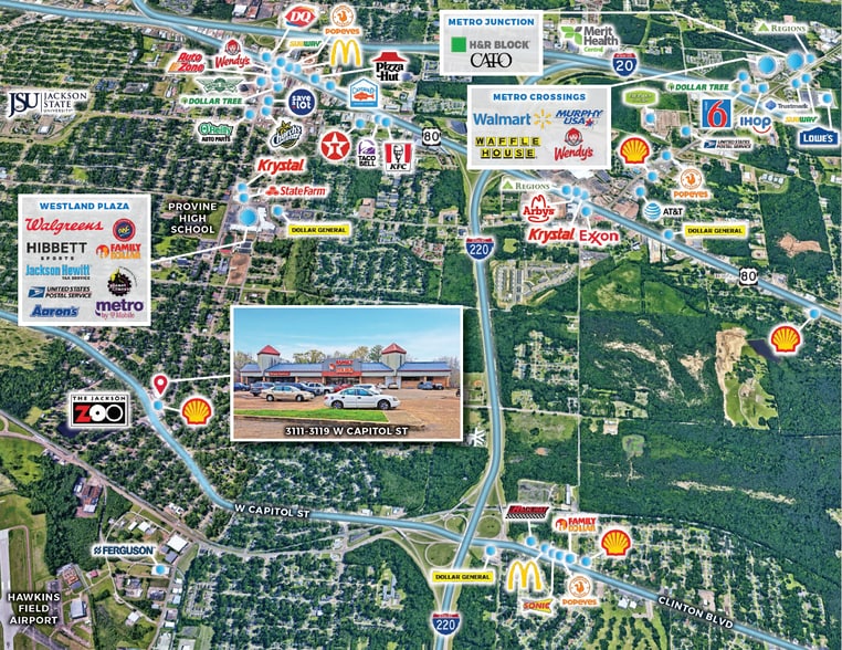 More Photos Of 3111 W Capitol St, Jackson Storefront For Lease