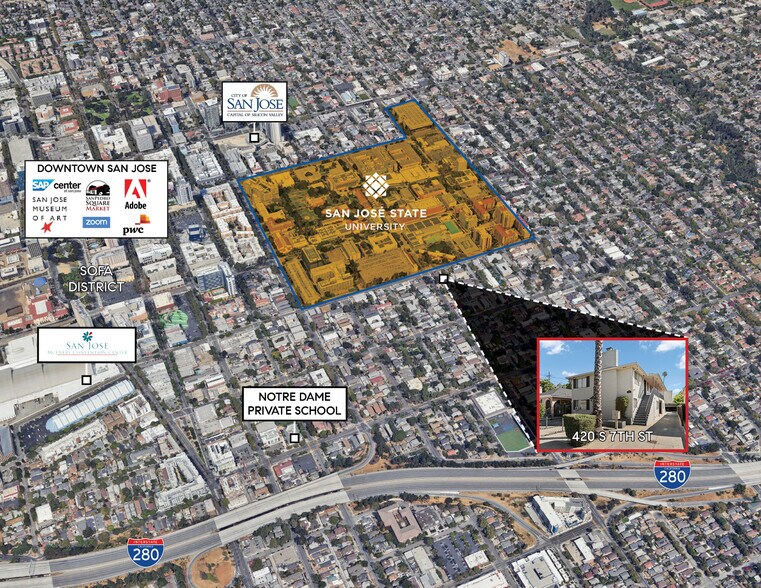 More Photos Of 420 S 7th St, San Jose Apartments For Sale