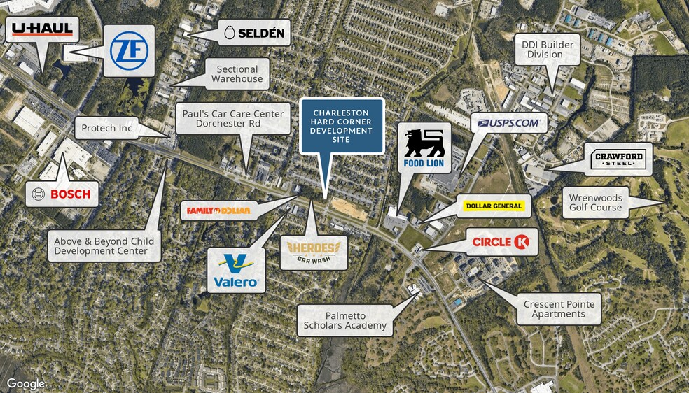 More Photos Of 7700 Dorchester Rd, North Charleston Land For Sale
