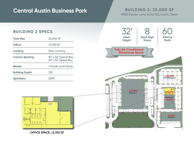 More Photos Of 9800 Decker Ln, Austin Warehouse For Lease