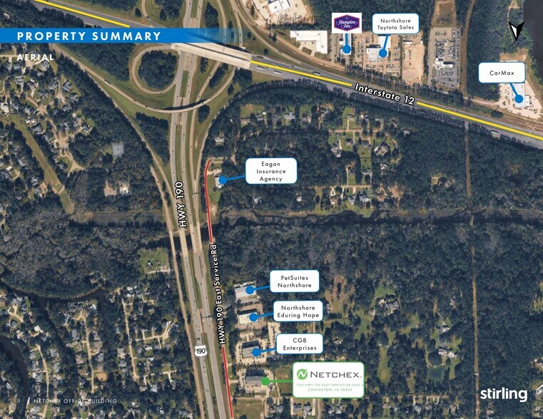 More Photos Of 1155 Highway 190 East Service Rd, Covington Office For Lease