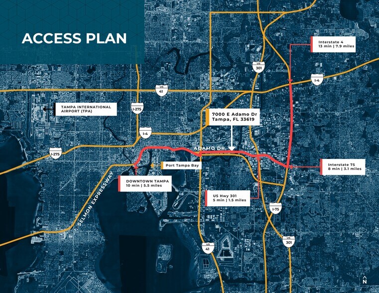 More Photos Of 7000 E Adamo Dr, Tampa Industrial For Lease