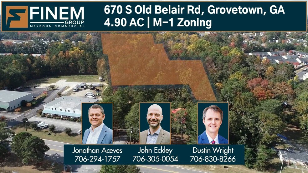Primary Photo Of 670 S Old Belair Rd, Grovetown Land For Sale