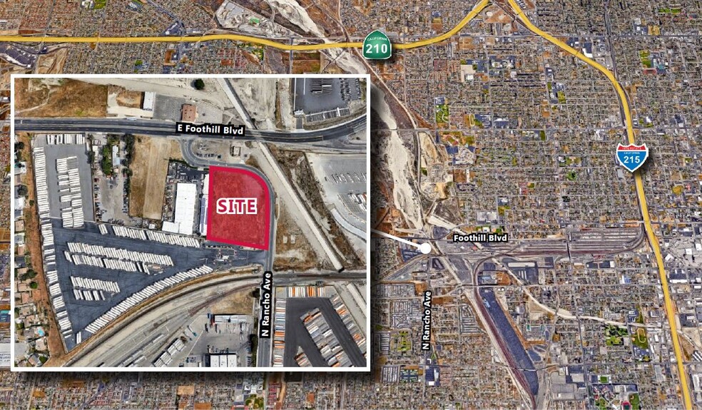 Primary Photo Of SWQ N Rancho Ave & Foothill Blvd, San Bernardino Land For Sale