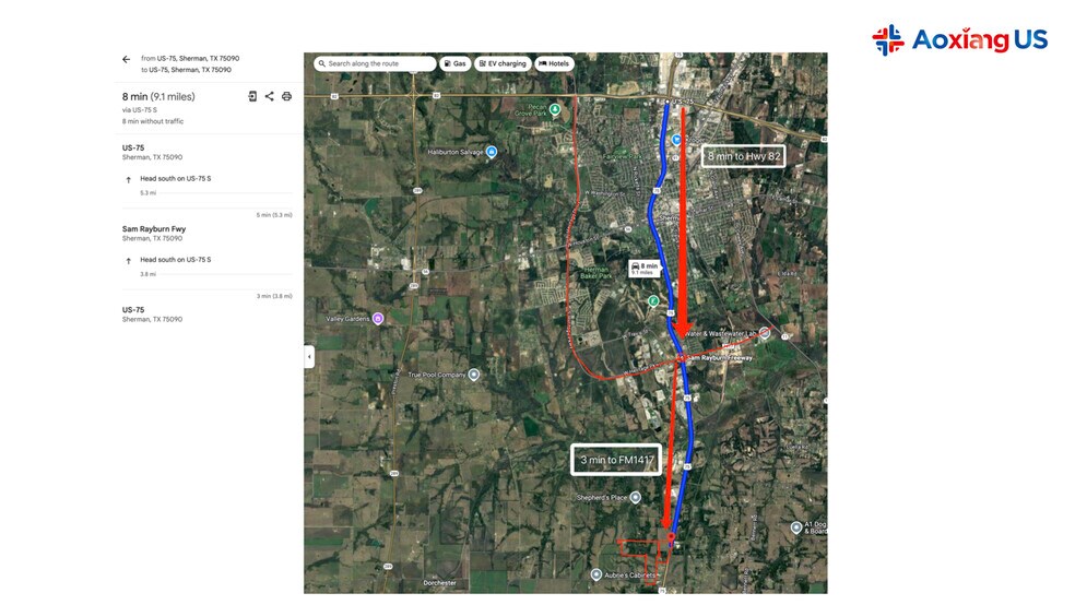 More Photos Of FM Road 902 @ W Highway 75, Howe Land For Sale