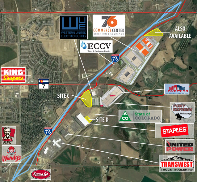 Primary Photo Of I-76 & Bromley Business Pky, Brighton Land For Sale