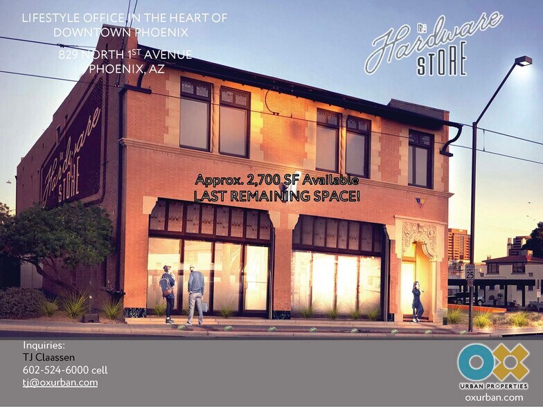 More Photos Of 829 N 1st Ave, Phoenix Loft Creative Space For Lease