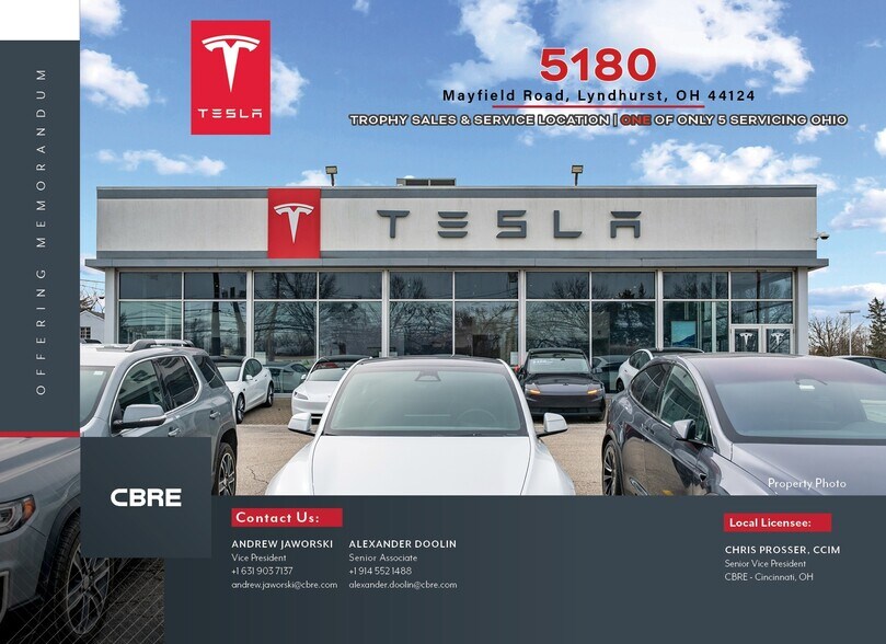Primary Photo Of 5180 Mayfield Rd, Lyndhurst Auto Dealership For Sale