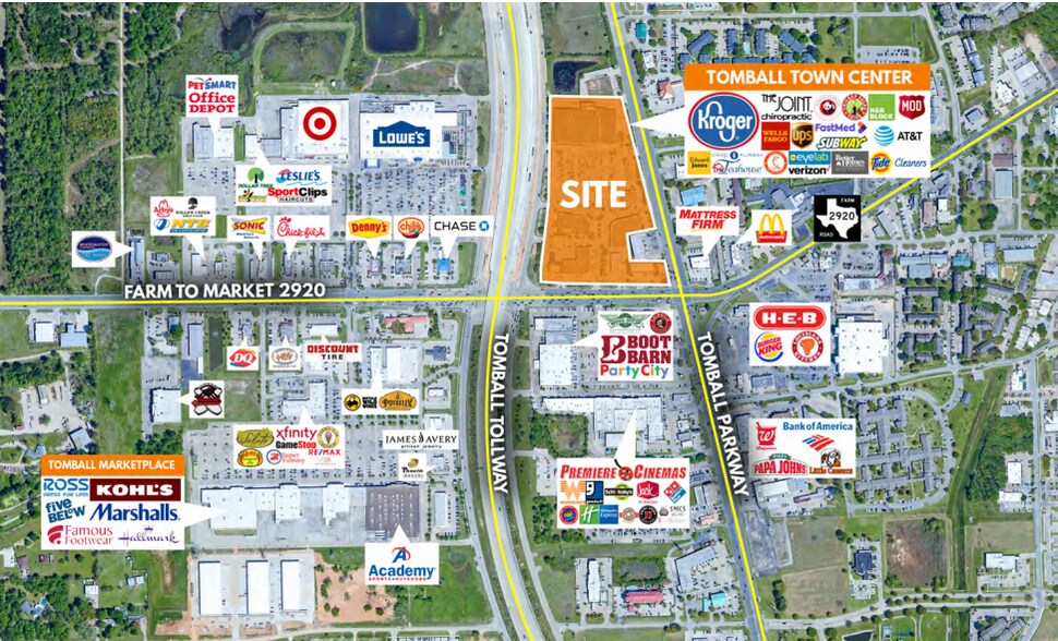 More Photos Of 14020-14090 FM-2920, Tomball Unknown For Lease