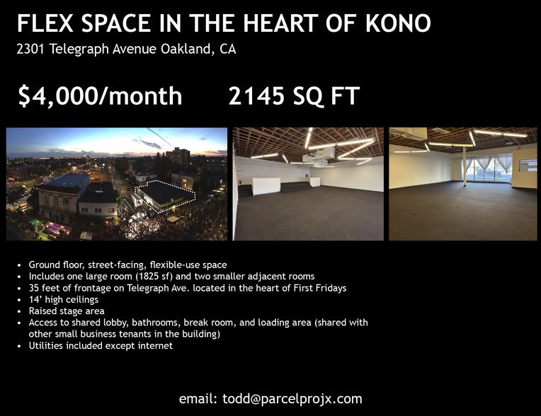 More Photos Of 2301 Telegraph Ave, Oakland Freestanding For Lease