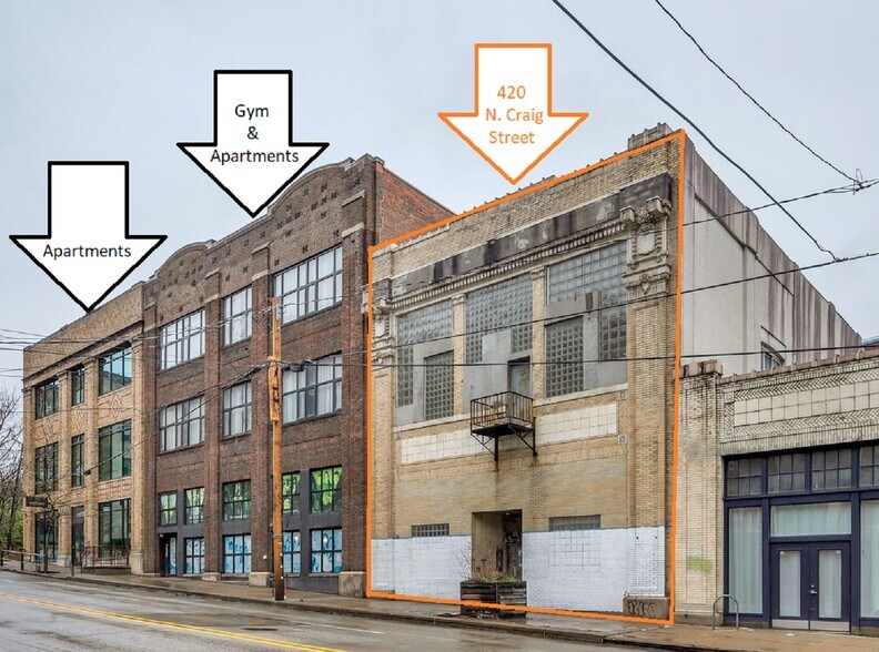 More Photos Of 420 N Craig St, Pittsburgh General Retail For Sale