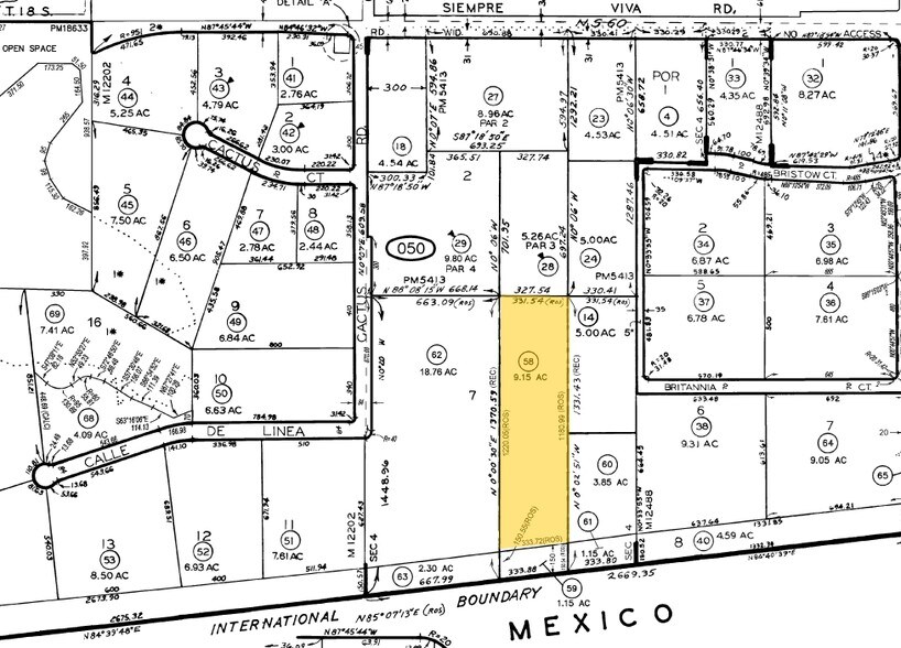 More Photos Of 5753 Siempre Viva Rd, San Diego Land For Sale