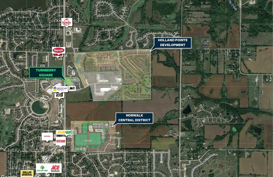 More Photos Of Highway 28 & Turnberry Road, Norwalk Storefront Retail Office For Lease