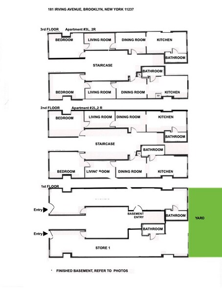 More Photos Of 181 Irving Ave, Brooklyn Storefront Retail Residential For Sale