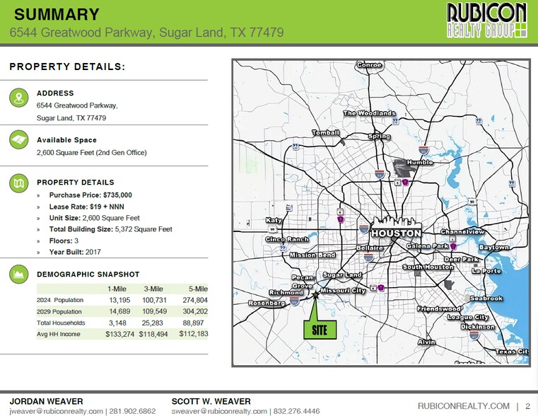 More Photos Of 6544 Greatwood Pky, Sugar Land Loft Creative Space For Sale