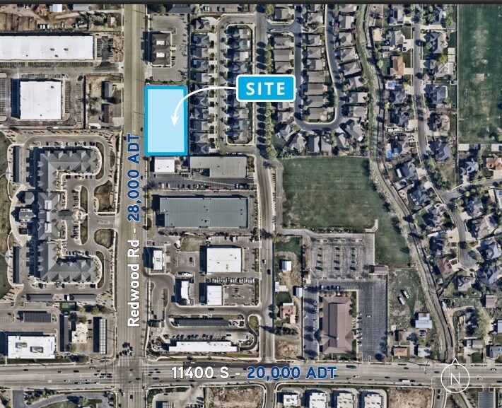 Primary Photo Of 11233 S Redwood Rd, South Jordan Land For Sale