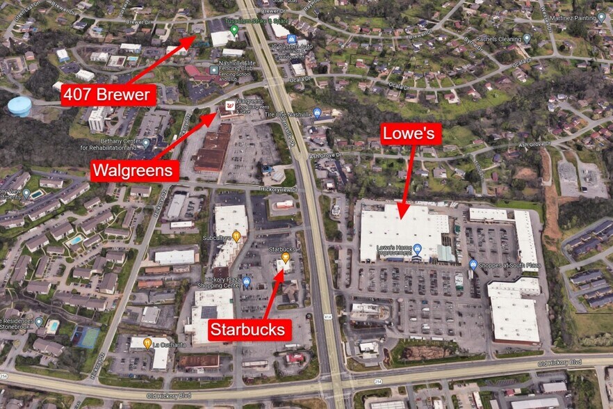 More Photos Of 407 Brewer Dr, Nashville Medical For Sale