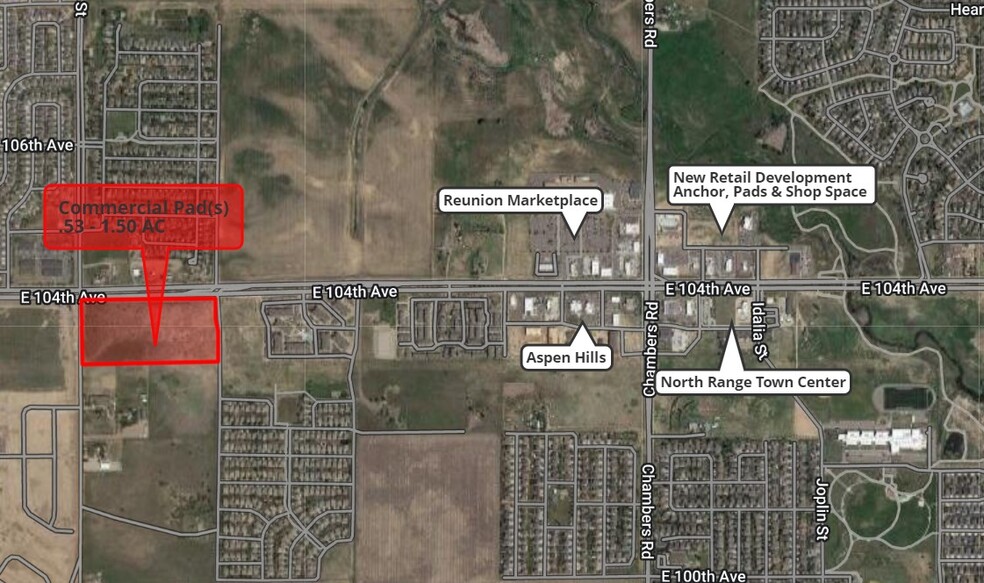 Primary Photo Of E 104th Ave & Potomac St, Commerce City Land For Sale