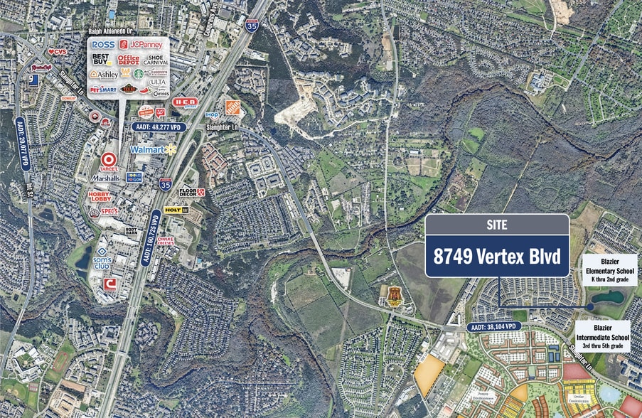 More Photos Of 8749 Vertex Blvd, Austin Schools For Sale