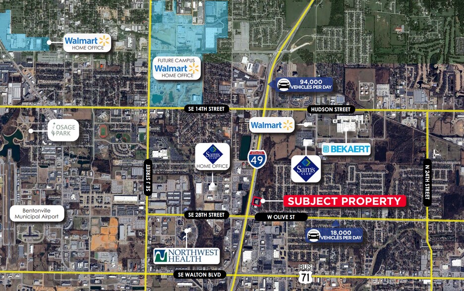 More Photos Of 903 N 47th St, Rogers Office For Lease