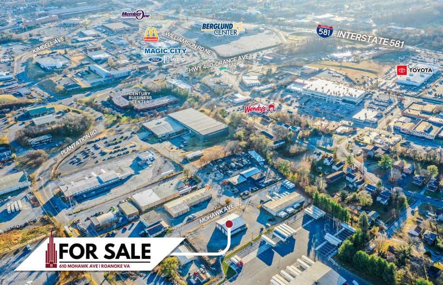 More Photos Of 610 Mohawk Ave, Roanoke Warehouse For Sale