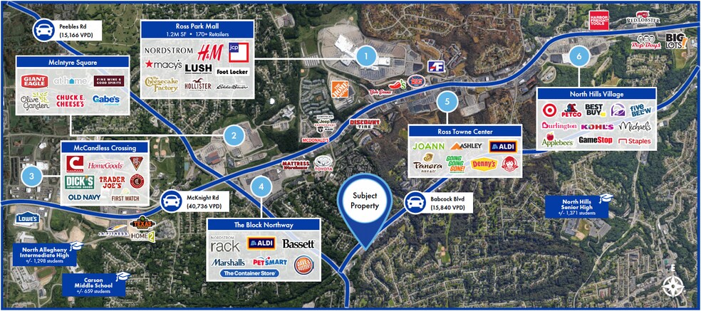 More Photos Of 5439 Babcock Blvd, Pittsburgh Freestanding For Lease