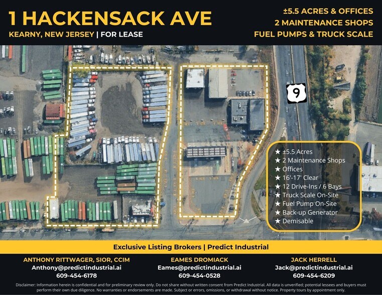 Primary Photo Of 1 Hackensack Ave, Kearny Land For Lease
