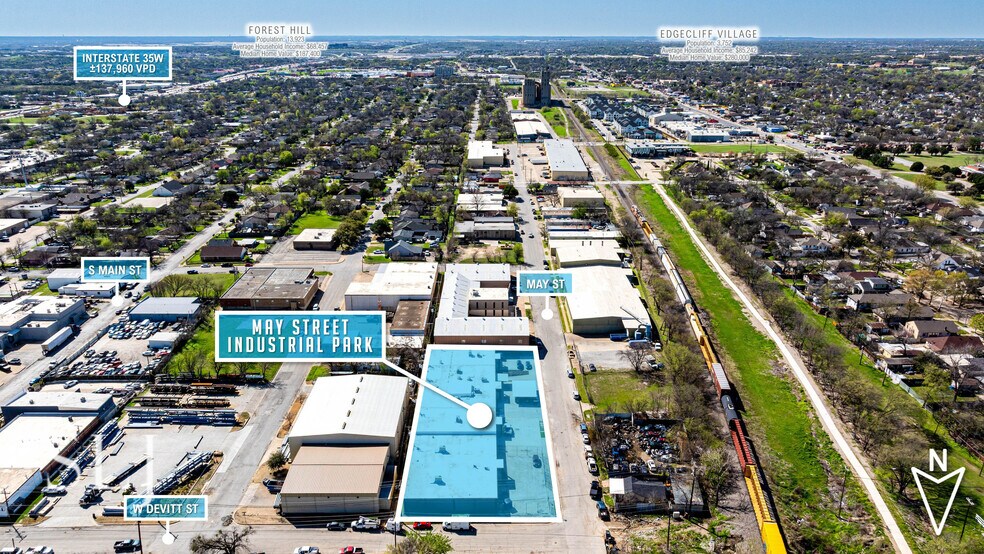 More Photos Of 3201-3221 May St, Fort Worth Warehouse For Sale