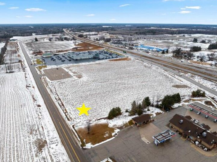 More Photos Of Hwy EE & Hwy 41/141, Abrams Land For Sale