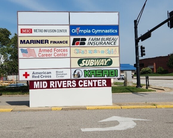 More Photos Of 200-288 Mid Rivers Ctr, Saint Peters General Retail For Lease