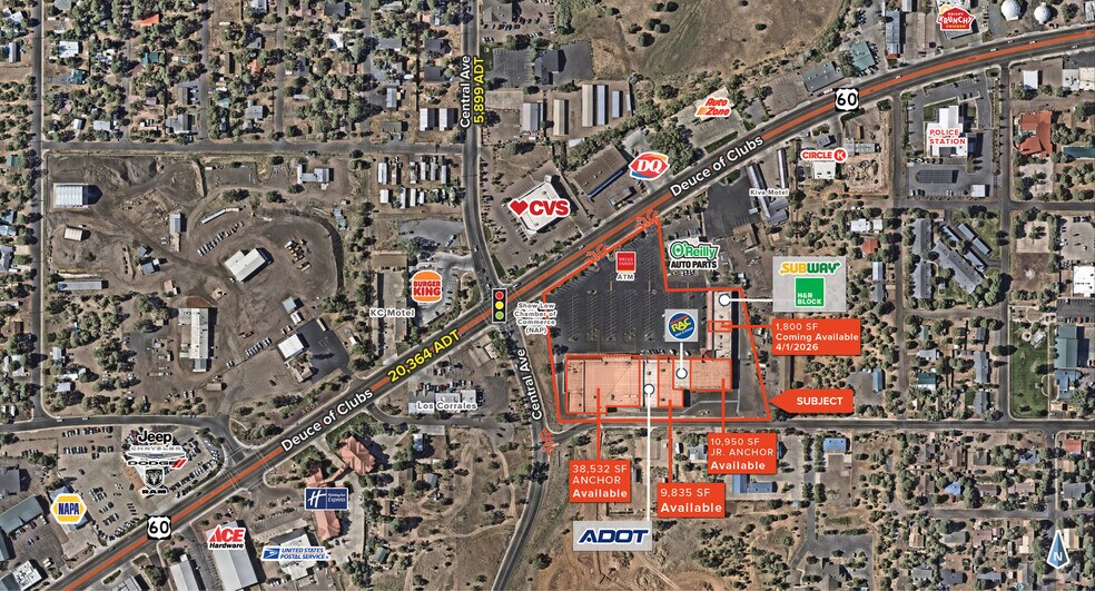 More Photos Of 161 E Deuce of Clubs, Show Low Supermarket For Lease