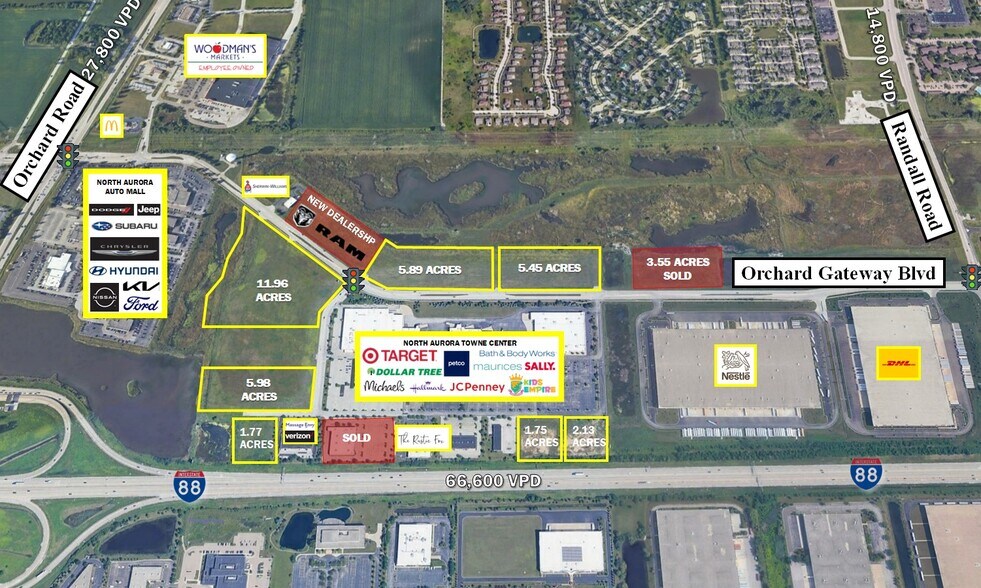 More Photos Of Orchard Gateway Boulevard, North Aurora Land For Sale