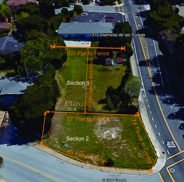 Primary Photo Of 1315 Alameda de las Pulgas, Belmont Land For Sale