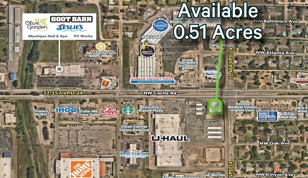 Primary Photo Of 1060 NW 38th St, Lawton Land For Lease