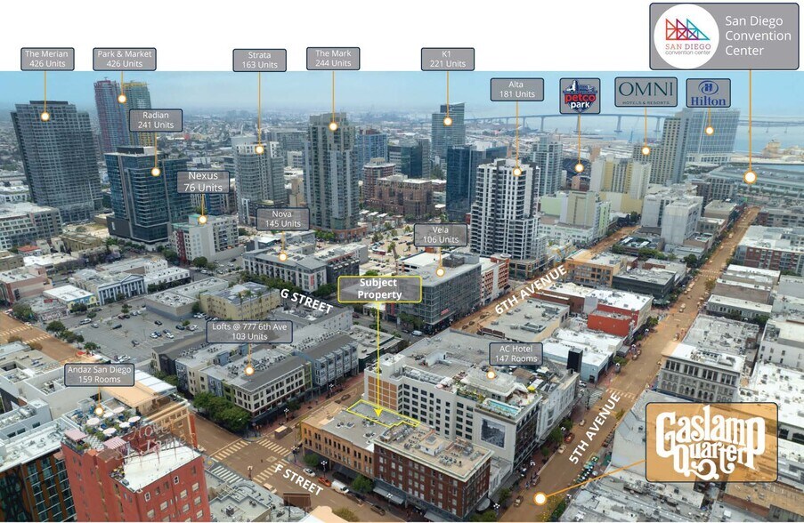 More Photos Of 748-752 6th Ave, San Diego Storefront Retail Office For Sale