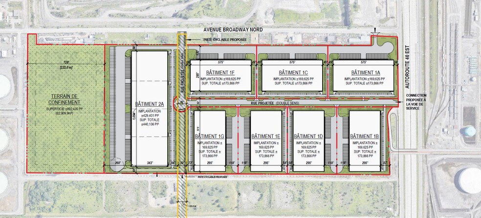 More Photos Of Av Broadway Nord @ Autoroute 40, Montréal-Est Unknown For Lease
