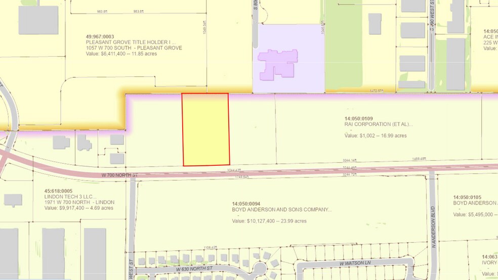 More Photos Of 1580 W 700 N, Lindon Land For Sale