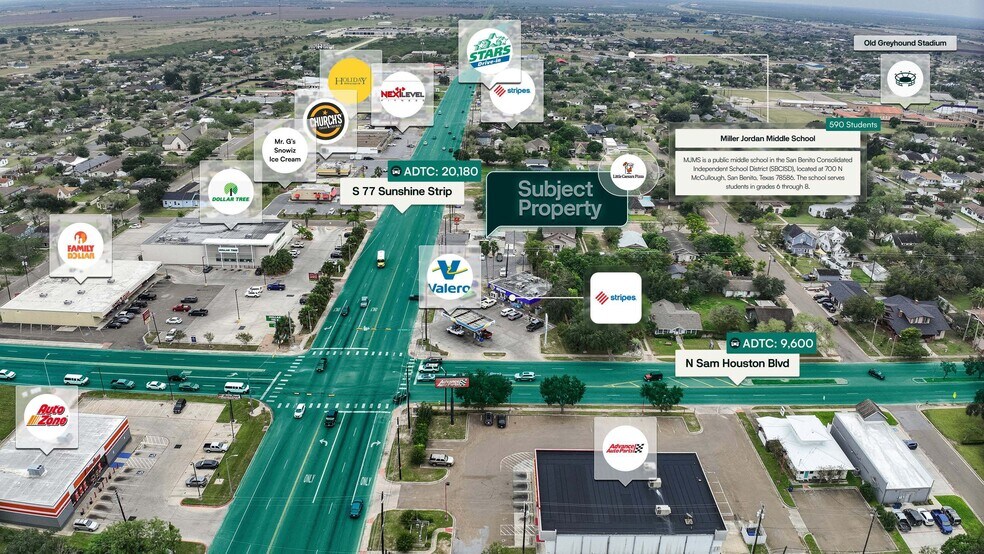 More Photos Of 190 E Us Highway 77, San Benito Fast Food For Sale