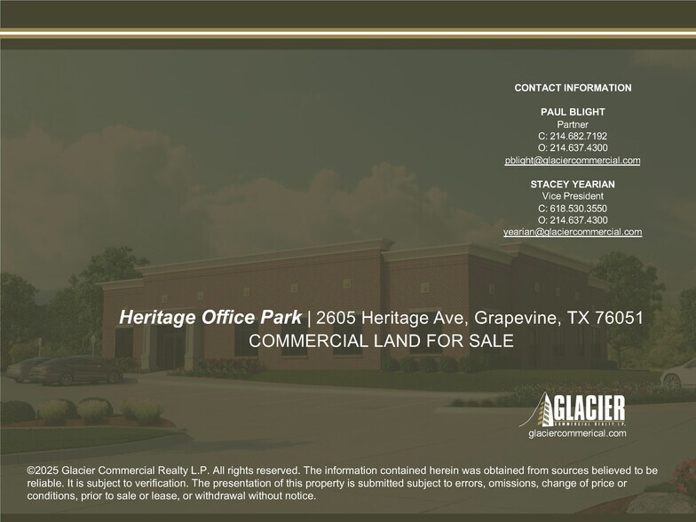 More Photos Of 2605 Heritage Ave, Grapevine Land For Sale