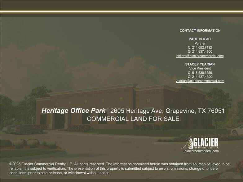 More Photos Of 2605 Heritage Ave, Grapevine Land For Sale